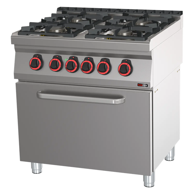 RM Gastro Redfox 700 - SPT 70/80 21 GE Gasspis med ugn 2/1