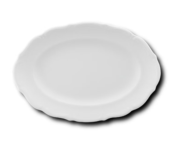 Tallrik oval Maria Teresa 33cm
