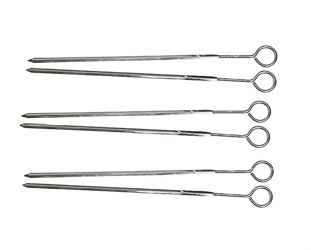 Grillspett 23 cm, 6 st