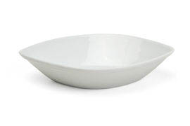 Skål 12x8 cm låg Vit