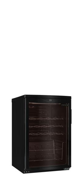 Svart vinkylare under disk SC85 BLACK