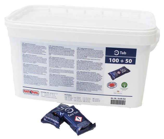 Rational Care-Tabs för alla SelfCookingCenter m CareControl