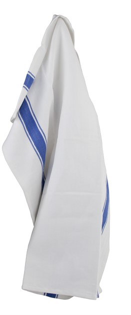 Kökshandduk med blå ränder