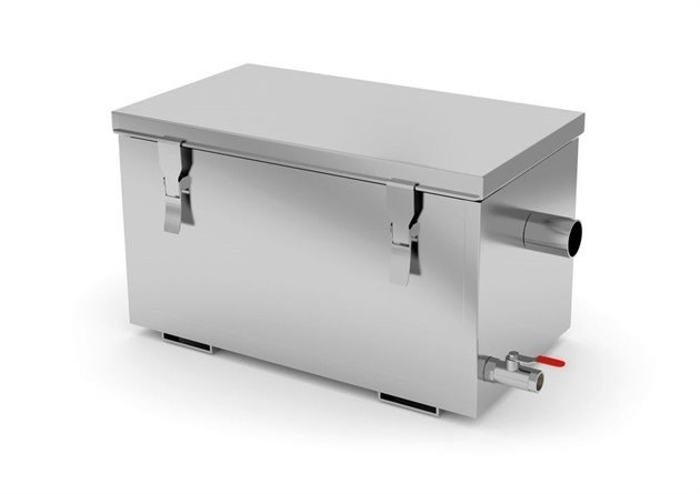 Fettavskiljare, HENDI, Profi Line, 300 l/h, 30 l, 650 x 346 x (H) 308