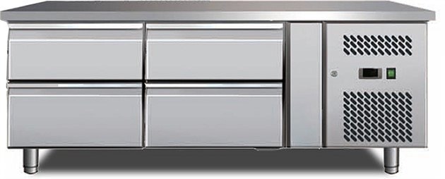 Gastrotech grillkylbänk 4 draglådor