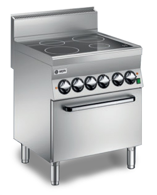 Glaskeramikspis/ugn Wery CFVE 67P