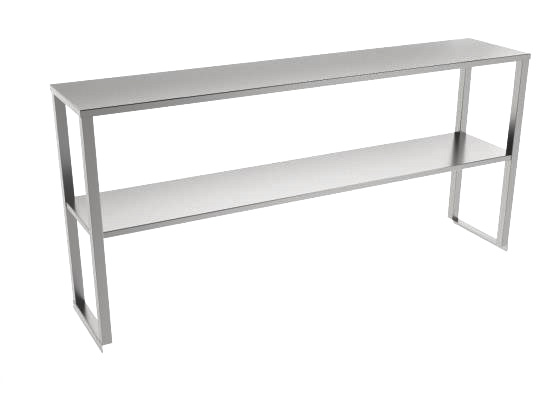 Överhylla dubbel, 300mm djup