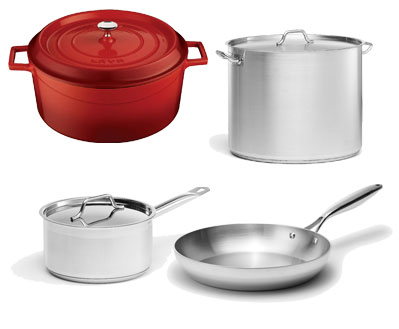 KASTRULLER / STEKPANNOR