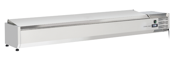 Kylränna 200cm för GN1/3 med rfr lock