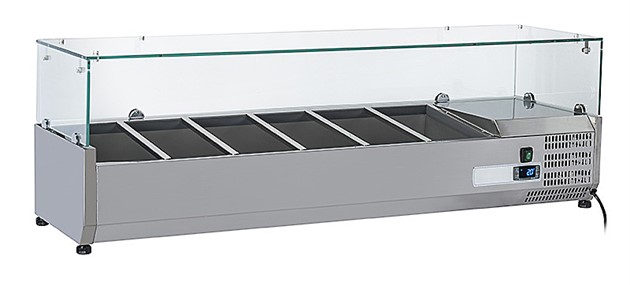 Kylränna 140 cm 4st GN1/3+1st GN1/2